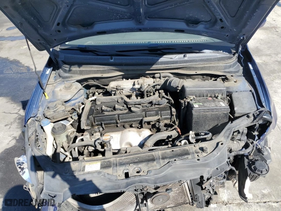 2011 Hyundai Accent GLS with VIN KMHCN4AC8BU620360, listed as a Copart auction lot 48433605 with 128,732 mi miles and Salvage Title. Bid and sale history available at carsss.com. Image 12.