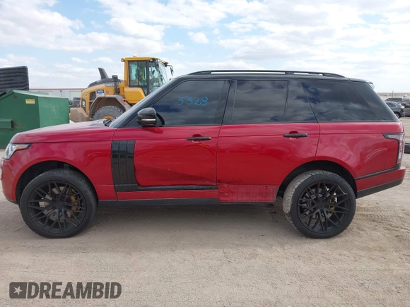2017 Land Rover Range Rover with VIN SALGS2FE3HA331421, listed as a IAAI auction lot 42043328 with 105,421 mi miles and . Bid and sale history available at DreamBid. Image 15.