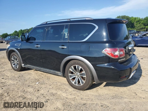 2017 Nissan Armada SV with VIN JN8AY2NDXH9004024, listed as a Copart auction lot 55520594 with 148,722 mi miles and Clean Title. Bid and sale history available at carsss.com. Image 2.