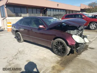 2003 Lexus GS 300 with VIN JT8BD69S830183820, listed as a Copart auction lot 73977444 with 118,874 mi miles and Salvage Title. Bid and sale history available at carsss.com. Image 4.