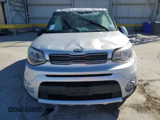 2018 Kia Soul + with VIN KNDJP3A50J7569533, listed as a Copart auction lot 46692825 with 93,506 mi miles and Salvage Title. Bid and sale history available at carsss.com. Image 5.