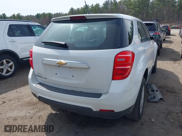2017 Chevrolet Equinox LS with VIN 2GNFLEEK4H6116143, listed as a IAAI auction lot 42010784 with 181,650 mi miles. Bid and sale history available at carsss.com. Image 4.
