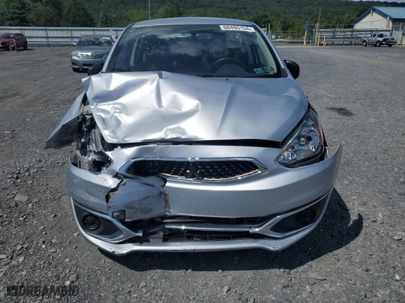 2019 Mitsubishi Mirage GT with VIN ML32A5HJ0KH011507, listed as a Copart auction lot 68495154 with 40,161 mi miles and Salvage Title. Bid and sale history available at carsss.com. Image 5.