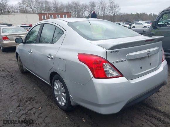 2017 Nissan Versa Sedan SV with VIN 3N1CN7AP3HK472722, listed as a IAAI auction lot 41672450 with 76,835 mi miles. Bid and sale history available at carsss.com. Image 3.