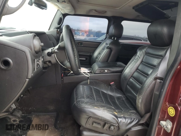 2006 Hummer H2 with VIN 5GRGN22U46H100753, listed as a Copart auction lot 76780194 with 172,106 mi miles and Salvage Title. Bid and sale history available at carsss.com. Image 7.
