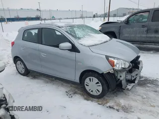2019 Mitsubishi Mirage ES z VIN ML32A3HJ1KH007390, wystawiony jako IAAI lot #41515634 z przebiegiem 66 451 mil mil oraz . Historia ofert i sprzedaży dostępna na DreamBid. Obrazek 1.