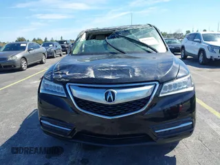 2016 Acura MDX w/Tech with VIN 5FRYD3H4XGB011596, listed as a IAAI auction lot 41692631 with 43,615 mi miles. Bid and sale history available at carsss.com. Image 13.
