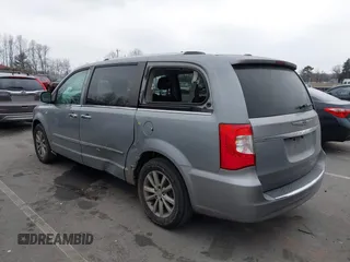 2014 Chrysler Town & Country Touring-L 30th Anniversary with VIN 2C4RC1CG6ER407816, listed as a IAAI auction lot 41689312 with 196,862 mi miles. Bid and sale history available at carsss.com. Image 3.