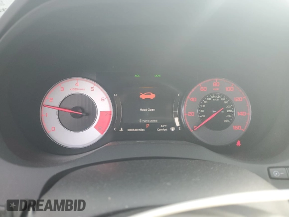 2020 Acura RDX w/A-Spec Pkg with VIN 5J8TC2H61LL032260, listed as a Copart auction lot 51280765 with 88,568 mi miles and Salvage title. Bid and sale history available at DreamBid. Image 9.