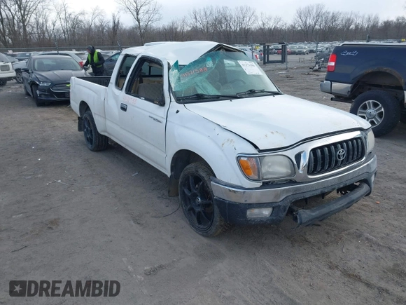 2002 Toyota Tacoma z VIN 5TEVL52N52Z079509, wystawiony jako IAAI lot #41371588 z przebiegiem 220 579 mil mil oraz . Historia ofert i sprzedaży dostępna na DreamBid. Obrazek 1.