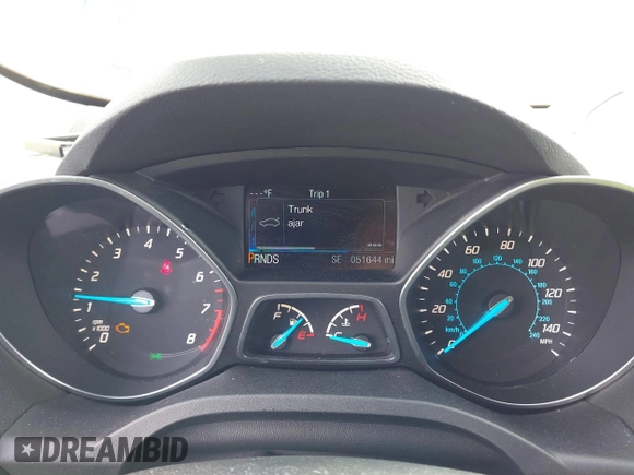 2015 Ford Escape Titanium with VIN 1FMCU9J97FUA05003, listed as a IAAI auction lot 41721214 with 51,644 mi miles. Bid and sale history available at carsss.com. Image 7.