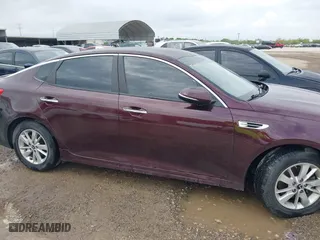 2016 Kia Optima LX with VIN 5XXGT4L3XGG027430, listed as a IAAI auction lot 41940146 with 75,456 mi miles. Bid and sale history available at carsss.com. Image 13.
