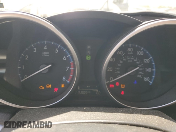 2012 Mazda 3 i Grand Touring with VIN JM1BL1W84C1643422, listed as a Copart auction lot 53557245 with 115,805 mi miles and Salvage Title. Bid and sale history available at DreamBid. Image 9.