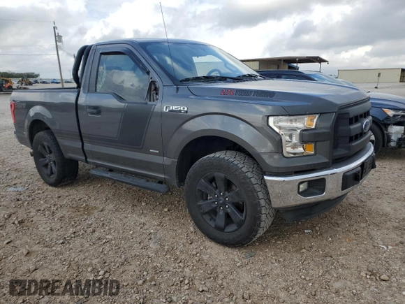 2016 Ford F-150 XL with VIN 1FTMF1CP5GKE23704, listed as a Copart auction lot 78735124 with 38,170 mi miles and Clean Title. Bid and sale history available at carsss.com. Image 4.