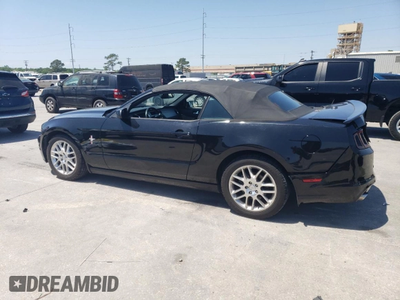 2014 Ford Mustang V6 with VIN 1ZVBP8EM6E5305623, listed as a Copart auction lot 51074235 with 61,431 mi miles and Salvage Title. Bid and sale history available at carsss.com. Image 2.