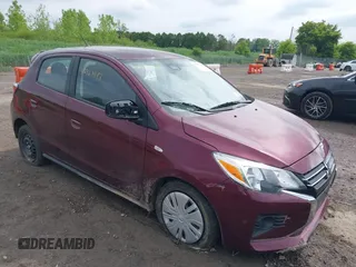 2024 Mitsubishi Mirage ES z VIN ML32AUHJ6RH002301, wystawiony jako IAAI lot #42363493 z przebiegiem 13 949 mil mil oraz . Historia ofert i sprzedaży dostępna na DreamBid. Obrazek 1.