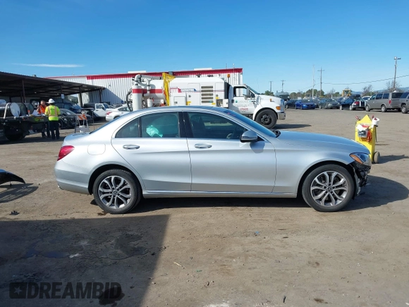 2018 Mercedes-Benz C 300 with VIN 55SWF4KB6JU270155, listed as a IAAI auction lot 41615411 with 57,495 mi miles and . Bid and sale history available at carsss.com. Image 14.