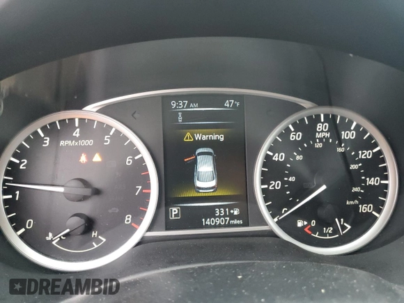 2018 Nissan Sentra SR with VIN 3N1AB7AP0JY332162, listed as a Copart auction lot 80702304 with 140,907 mi miles and Salvage Title. Bid and sale history available at DreamBid. Image 9.