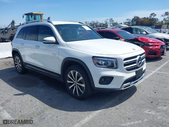 2020 Mercedes-Benz GLB with VIN W1N4M4GB2LW013220, listed as a IAAI auction lot 41945030 with 100,110 mi miles. Bid and sale history available at carsss.com. Image 1.