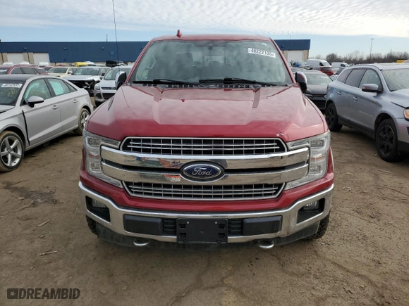 2018 Ford F-150 XL with VIN 1FTFW1E51JFC41986, listed as a Copart auction lot 48222135 with 85,058 mi miles and Clean Title. Bid and sale history available at carsss.com. Image 5.