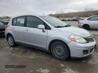 2007 Nissan Versa 1.8 S with VIN 3N1BC13E77L407861, listed as a Copart auction lot 49448835 with 211,684 mi miles and Salvage Title. Bid and sale history available at carsss.com. Image 4.