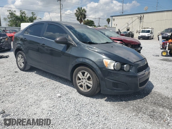 2015 Chevrolet Sonic LT with VIN 1G1JC5SH9F4122040, listed as a Copart auction lot 57750345 with 120,249 mi miles and Salvage title. Bid and sale history available at DreamBid. Image 4.