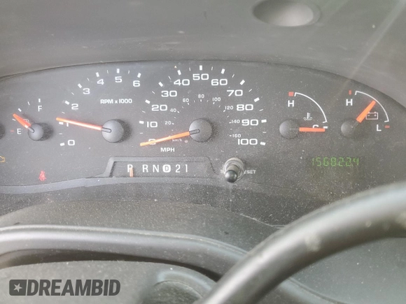 2007 Ford Econoline Cargo Commercial with VIN 1FTNE14W87DA47145, listed as a Copart auction lot 80331474 with 156,822 mi miles and Salvage Title. Bid and sale history available at DreamBid. Image 9.