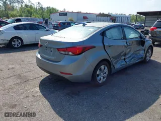 2016 Hyundai Elantra SE with VIN KMHDH4AE6GU482208, listed as a IAAI auction lot 41941480 with 47,255 mi miles. Bid and sale history available at carsss.com. Image 4.