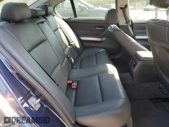 2011 BMW 3 Series 328i xDrive with VIN WBAPK5G51BNN51791, listed as a Copart auction lot 53617095 with 109,988 mi miles and Salvage Title. Bid and sale history available at carsss.com. Image 10.