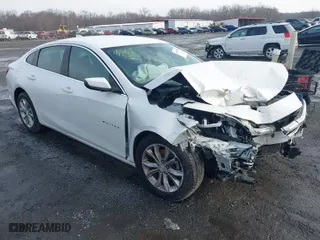 2019 Chevrolet Malibu LT with VIN 1G1ZD5ST7KF110021, listed as a IAAI auction lot 41479204 with 96,146 mi miles. Bid and sale history available at carsss.com. Image 1.