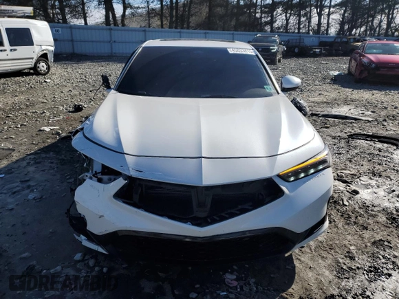 2025 Acura Integra w/A-Spec Package with VIN 19UDE4H32SA002498, listed as a Copart auction lot 45853415 with 22,493 mi miles and Salvage title. Bid and sale history available at DreamBid. Image 5.