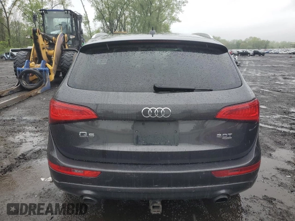 2014 Audi Q5 Premium Plus with VIN WA1LFAFP4EA107523, listed as a Copart auction lot 55739875 with 180,557 mi miles and Clean title. Bid and sale history available at DreamBid. Image 6.