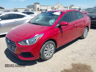 2022 Hyundai Accent SE with VIN 3KPC24A6XNE183245, listed as a IAAI auction lot 42216371 with 20,599 mi miles and . Bid and sale history available at DreamBid. Image 17.