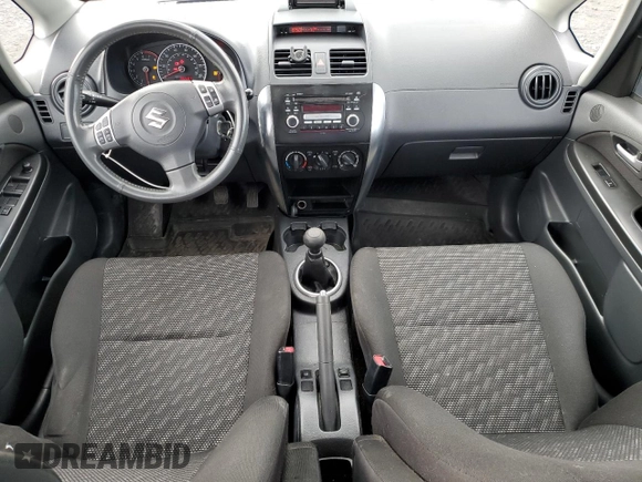 2009 Suzuki SX4 with VIN JS2YB413095103261, listed as a Copart auction lot 79321024 with 96,587 mi miles and Salvage Title. Bid and sale history available at carsss.com. Image 8.