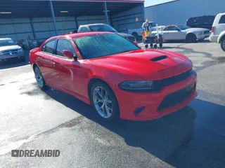 2019 Dodge Charger Police with VIN 2C3CDXKT6KH757439, listed as a IAAI auction lot 41221247 with 54,371 mi miles and . Bid and sale history available at DreamBid. Image 1.
