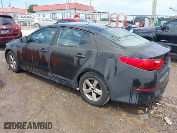 2014 Kia Optima LX with VIN 5XXGM4A73EG322529, listed as a IAAI auction lot 42610691 with 149,546 mi miles and . Bid and sale history available at DreamBid. Image 3.