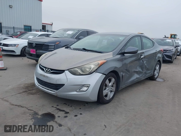 2013 Hyundai Elantra GLS with VIN 5NPDH4AE5DH239502, listed as a IAAI auction lot 42130967 with 100,105 mi miles and . Bid and sale history available at DreamBid. Image 2.