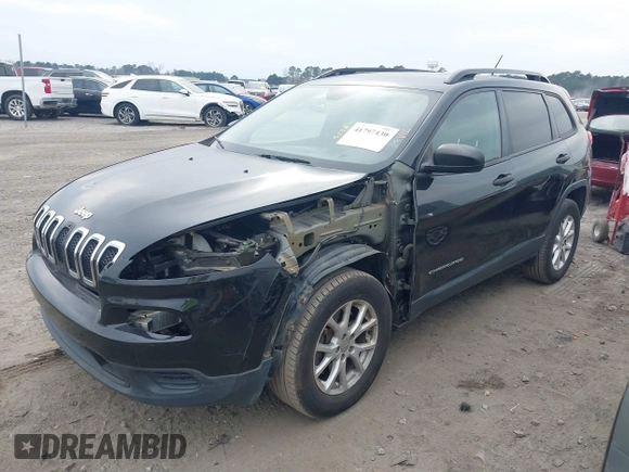 2016 Jeep Cherokee Altitude with VIN 1C4PJMAS8GW220688, listed as a IAAI auction lot 41797430 with 218,631 mi miles and . Bid and sale history available at DreamBid. Image 2.