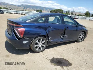 2017 Toyota Mirai with VIN JTDBVRBD9HA001930, listed as a Copart auction lot 57167705 with 57,842 mi miles and Salvage title. Bid and sale history available at DreamBid. Image 3.