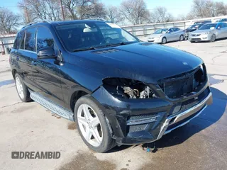 2015 Mercedes-Benz M 400 with VIN 4JGDA5GB1FA510309, listed as a IAAI auction lot 41603810 with 109,391 mi miles and . Bid and sale history available at DreamBid. Image 1.
