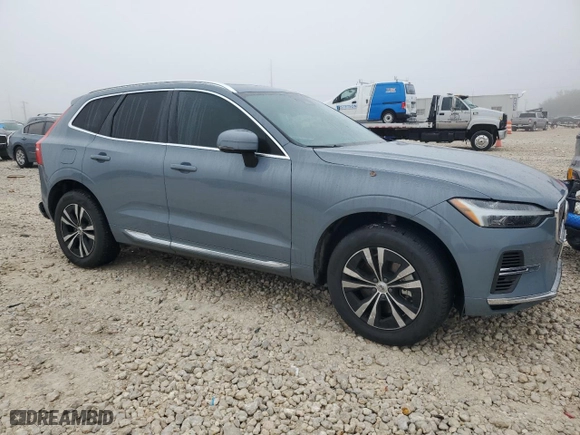 2023 Volvo XC60 Recharge Plug-In Hybrid Core Dark Theme with VIN YV4H60DK7P1277453, listed as a Copart auction lot 86574314 with 26,184 mi miles and Salvage Title. Bid and sale history available at carsss.com. Image 4.