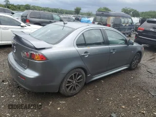 2016 Mitsubishi Lancer SE with VIN JA32V2FW6GU004704, listed as a Copart auction lot 66203384 with 72,453 mi miles and Salvage Title. Bid and sale history available at carsss.com. Image 3.