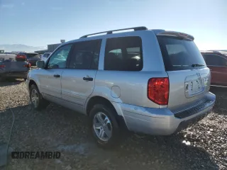 2005 Honda Pilot EX-L with VIN 5FNYF18555B044138, listed as a Copart auction lot 43066385 with 220,709 mi miles and Salvage Title. Bid and sale history available at carsss.com. Image 2.