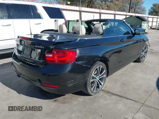 2015 BMW 2 Series 228i with VIN WBA1K5C57FV473826, listed as a IAAI auction lot 41866820 with 130,823 mi miles. Bid and sale history available at carsss.com. Image 4.