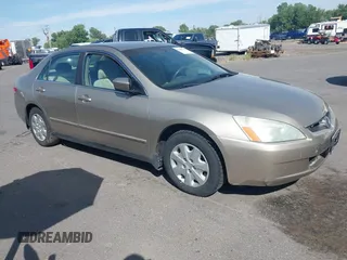 2003 Honda Accord LX with VIN 1HGCM56373A013554, listed as a IAAI auction lot 42587322 with 162,584 mi miles and . Bid and sale history available at DreamBid. Image 1.