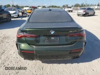 2023 BMW 4 Series M440i xDrive with VIN WBA13AR03PCM86264, listed as a Copart auction lot 47460525 with 7,881 mi miles and Clean Title. Bid and sale history available at DreamBid. Image 6.