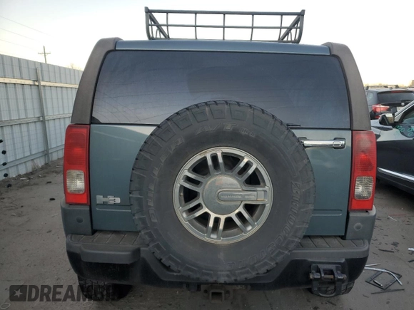 2006 Hummer H3 with VIN 5GTDN136168327874, listed as a Copart auction lot 84006914 with 219,024 mi miles and Salvage Title. Bid and sale history available at DreamBid. Image 6.