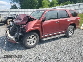 2012 Toyota 4Runner SR5 z VIN JTEZU5JR5C5038834, wystawiony jako Copart lot #54967155 z przebiegiem Nie podano mil oraz Szkoda całkowita • Salvage title. Historia ofert i sprzedaży dostępna na DreamBid. Obrazek 1.