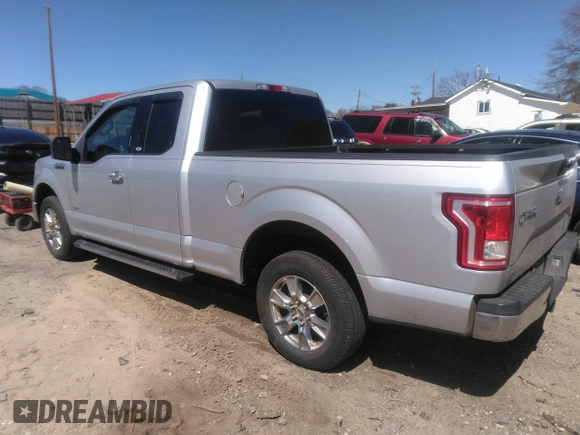 2016 Ford F-150 XL with VIN 1FTEX1CP4GFC05196, listed as a IAAI auction lot 41814514 with 206,486 mi miles and . Bid and sale history available at carsss.com. Image 3.