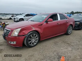 2012 Cadillac CTS Luxury with VIN 1G6DE5E58C0152071, listed as a Copart auction lot 42623935 with 102,082 mi miles and Salvage Title. Bid and sale history available at DreamBid. Image 1.
